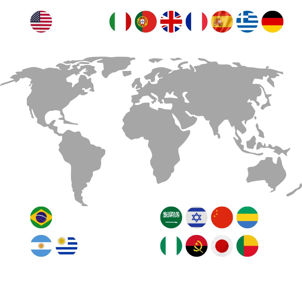 principais países que exportamos